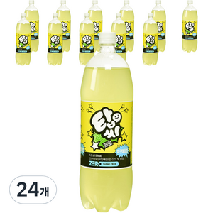 탑씨 제로 파인애플향 탄산음료, 24개, 1.5L