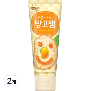 복음자리 바로 짜먹는 망고잼, 100g, 2개