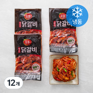 올품 닭갈비 매운맛 (냉동), 300g, 12개