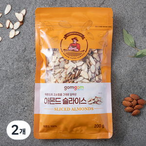 곰곰 아몬드슬라이스, 200g, 2개