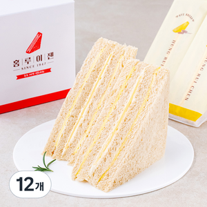 홍루이젠 호밀빵 치즈 샌드위치, 67g, 12개