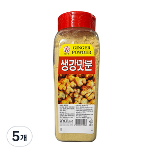 금하 생강맛분, 400g, 5개