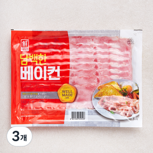 대림선 담백한 베이컨, 140g, 3개