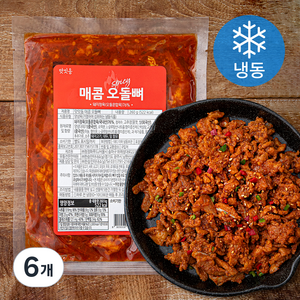 맛잇동 매콤 오돌뼈 (냉동), 260g, 6개