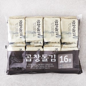 광천해저 곱창돌김, 4g, 16개