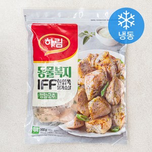 하림 동물복지 인증 IFF 한입쏙 닭가슴살 청양고추 (냉동), 500g, 1개