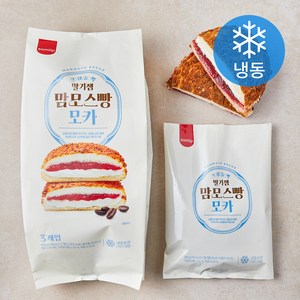 삼립 딸기잼 맘모스빵 모카 3개입 (냉동), 600g, 1개