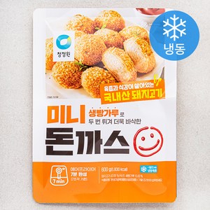 대상 미니 돈까스 (냉동), 600g, 1개