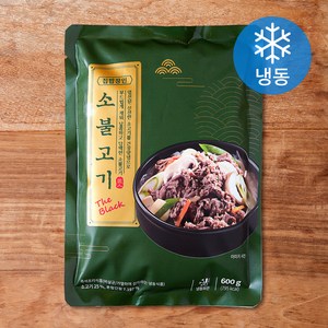 집밥장인 소불고기 더블랙 (냉동), 600g, 1개