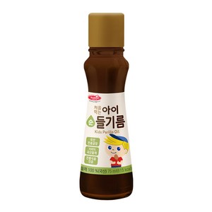 베베스트 처음먹는 순 아이 들기름 75ml, 1개