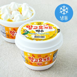 서주 망고 요거트 빙수 (냉동), 250ml, 1개