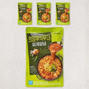 풀무원 의정부식 부대찌개 양념, 150g, 4입