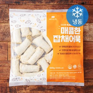 영자어묵 매콤한 잡채어묵 (냉동), 500g, 1개