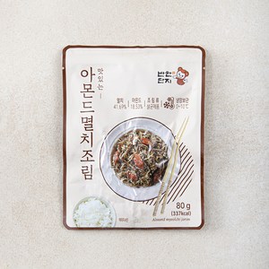 반찬단지 아몬드 멸치조림, 80g, 1개