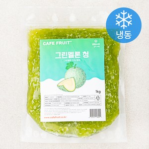 카페프룻 그린멜론 청 (냉동), 1kg, 1개