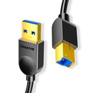 삼지 USB3.0 고속 AM BM AB 케이블, 1개, 1m