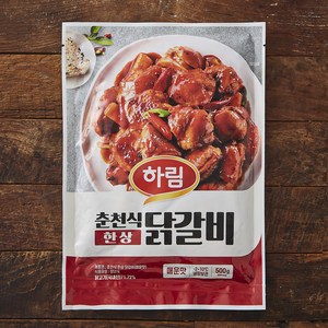 하림 춘천식 한상 닭갈비 매운맛, 1개, 500g