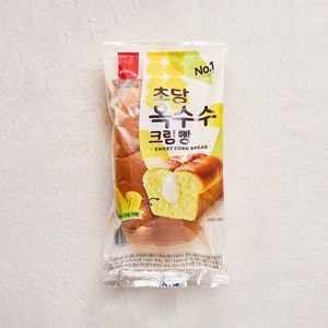 삼립 초당옥수수 크림빵, 100g, 1개