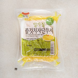 일가집 쫄깃치자단무지, 200g, 1개