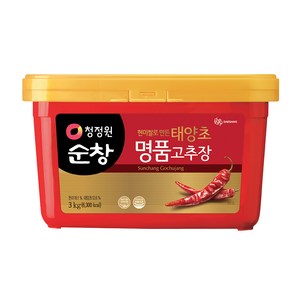 청정원순창 태양초 명품고추장, 3kg, 1개