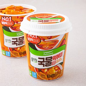 풀무원 2분조리 국물떡볶이, 170g, 1개