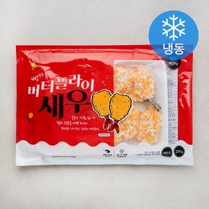 엠디에스 빵가루 버터플라이새우 10개입 (냉동), 250g, 1개