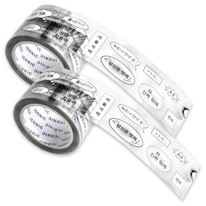 아이코닉 데코 키스컷 테이프 다꾸 스티커 30mm x 5m, 03Catoon, 2개