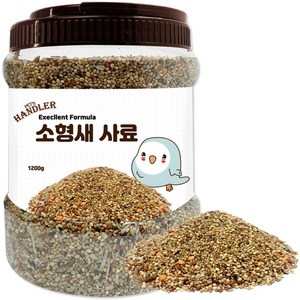 펫츠핸들러 엑설런트 포뮬러 소형새 사료, 1.2kg, 1개