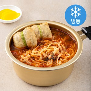 부산깡통시장 유부주머니 김치칼국수전골 (냉동), 470g, 1개