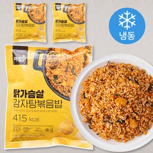 아임닭 닭가슴살 감자탕 볶음밥 (냉동), 200g, 3개