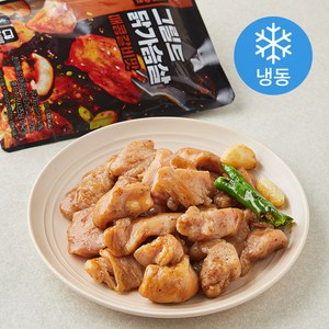 한끼통살 그릴드 닭가슴살 매콤갈비맛 (냉동), 100g, 5개