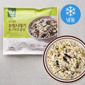 아임웰 곤약잡곡 무청시래기 표고버섯 솥밥 (냉동), 200g, 1개