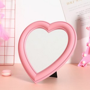 베이직 하트 탁상거울, 로즈핑크