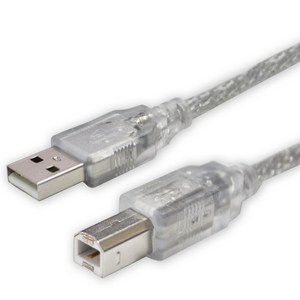 디옵텍 USB 2 A M-B M 고급형 실드 프린터 케이블 U2AB30HQ, 1개, 3m