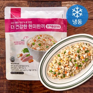 쥬비스다이어트 더 건강한 현미한끼 닭가슴살야채 (냉동), 180g, 1개