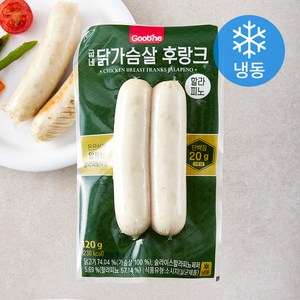 굽네 닭가슴살 후랑크 할라피노 (냉동), 120g, 1팩