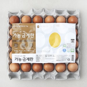 가농 무항생제 인증 금계란 소란 1.05kg, 1개, 30구