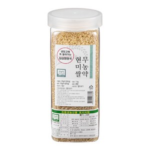 월드그린 싱싱영양통 무농약 현미, 1kg, 1개