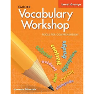 Vocabulay Wokshop Tools fo Compehension SB Level Oange (G-4), SADLIER