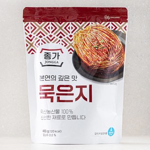 종가 묵은지, 400g, 1개