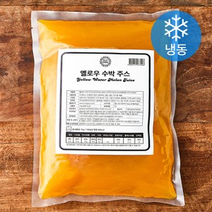 에코베라 옐로우 수박 주스 (냉동), 1kg, 1개