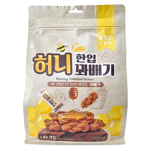 한입 허니 꽈배기, 520g, 1개