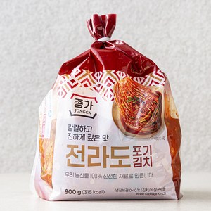 대상 종가 전라도 포기김치, 900g, 1개