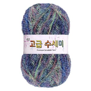 yana 고급 수세미 뜨개실 나염 80g, 205, 1개