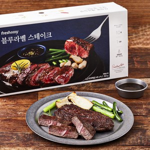 프레시지 블루라벨 스테이크 밀키트 1인분 (냉장), 263g, 1개