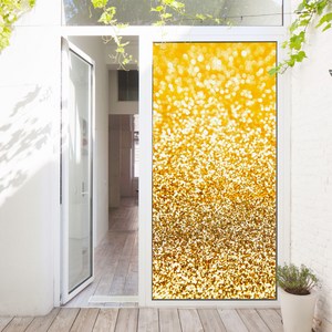 꾸밈 쏟아지는금빛 현관문 시트지 da364, 혼합색상, 100 x 210 cm