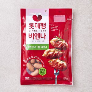 롯데햄 비엔나, 220g, 1개