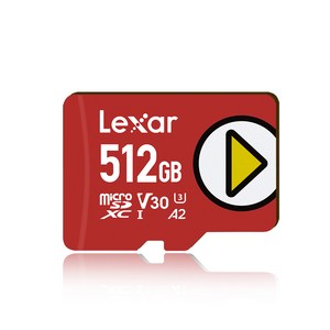 렉사 PLAY microSD 메모리카드, 512GB, 1개