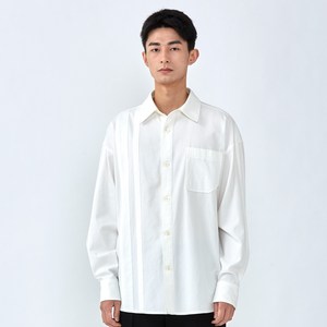 SYNC 남성용 LOOSE FIT UNBALANCE SHIRT