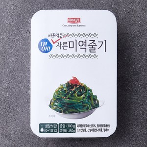 나무새 자른 미역줄기, 300g, 1개